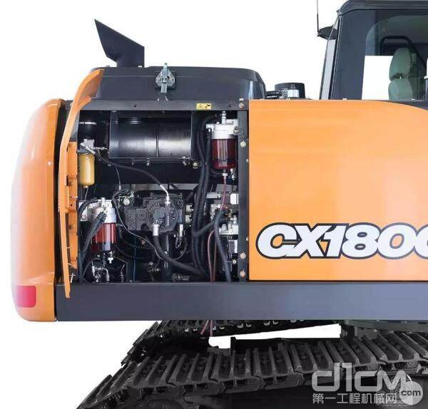 凯斯CX180C挖掘机采用独有的PCSTM精准液压控制系统