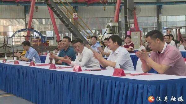 中联重科汉寿工业园举行抛秧机项目入园投产仪式