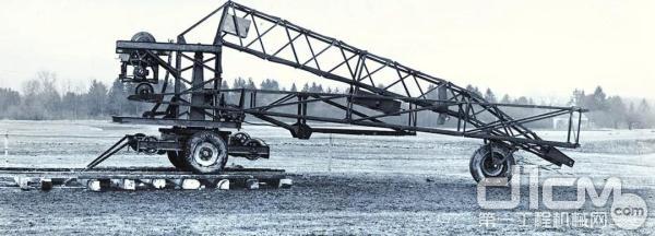 塔式起重机的发明标志着利勃海尔公司的诞生