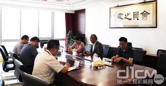 中国工程机械工业协会与三井住友融资租赁集团举行会谈