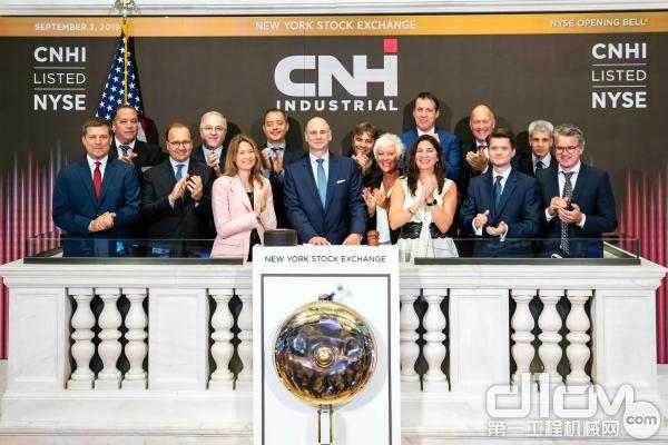 凯斯纽荷兰工业集团（CNH Industrial N.V.）在纽约证券交易所 举办 Capital Markets Day 活动