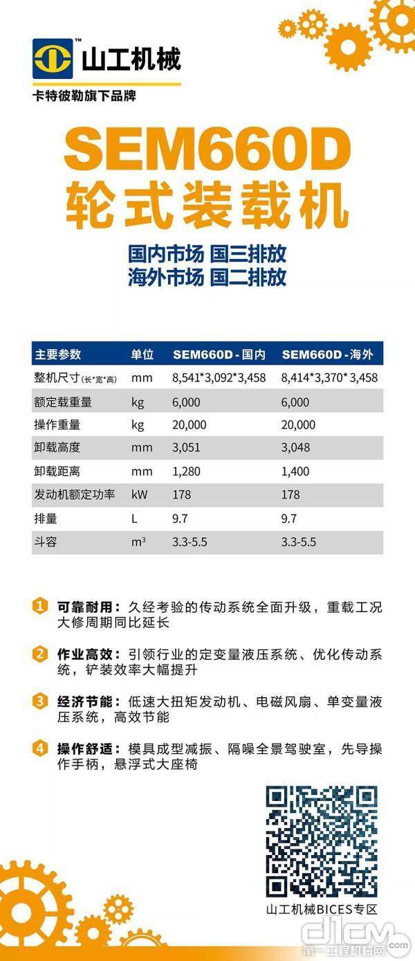 SEM660D轮式装载机简介