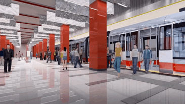 米丘林地铁站设计方案