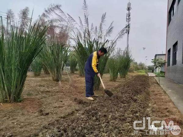 身处成都经开区的成工重工，尤为注重厂区小环境打造