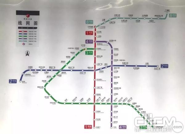 长春地铁线路图