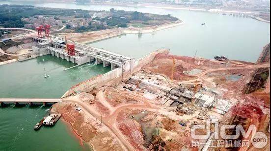 广西邕宁水利枢纽工程，让田老板印象深刻的江面施工