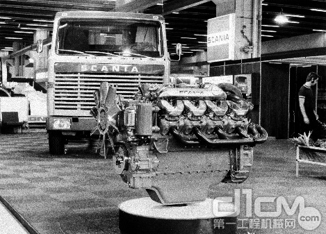 1969年，斯堪尼亚V8在德国IAA车展上首次亮相