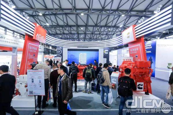 康明斯Marintec China 2019展台