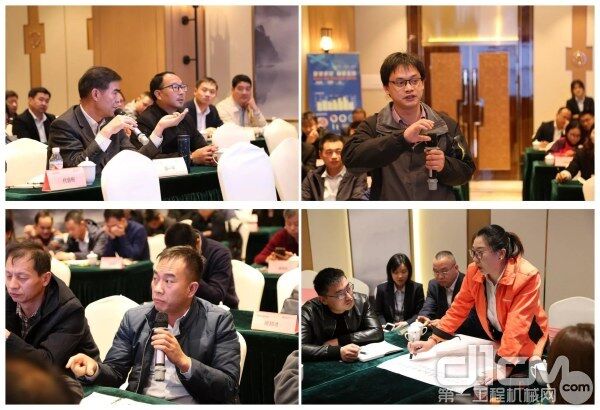 各经销商代表激烈研讨中