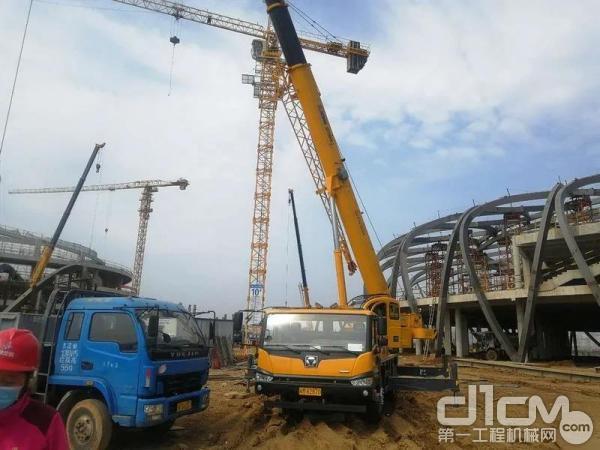 3月，滁州市奥体中心——2022年安徽省第十五届运动会主办场地已全面复工 