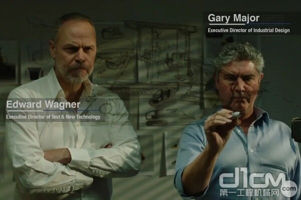 柳工新技术和试验总监爱德华·瓦格纳(Edward Wagner)和工业设计总监盖里·梅杰(Gary Major)