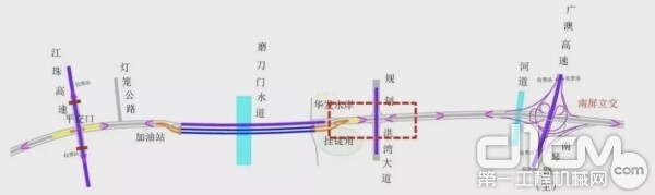 东岸出入口位置图