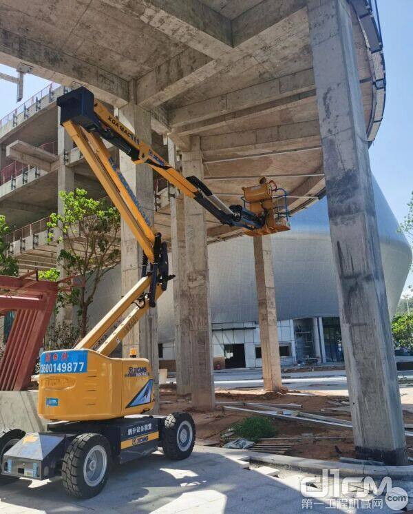 徐工高空作业平台助力深汕合作区海洋产业园建设