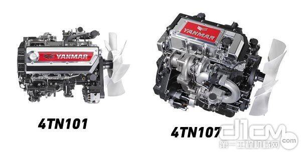 最大功率达155kW YANMAR推出两款新型柴油建议机4TN101/4TN107
