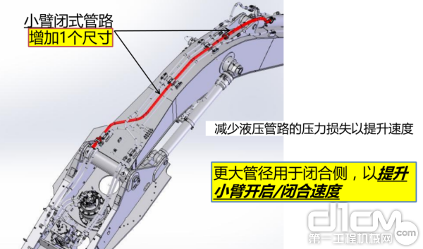 液压的“率动”让CX350C作业更有节奏