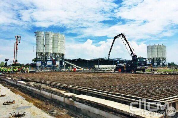 图丨德卡鲁尔动车所正在筑基