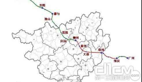 柳州经梧州至广州铁路