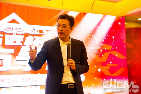 叁一重工高级副总裁、泵送事业部董事长向儒安先生致辞