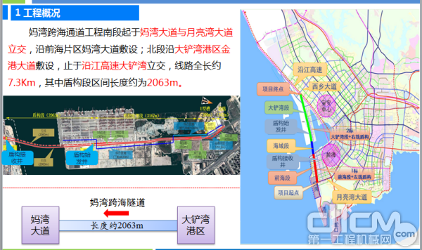 妈湾跨海通道工程概况