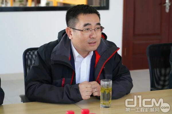 上海宏信建设发展有限公司总经理章春雨发言