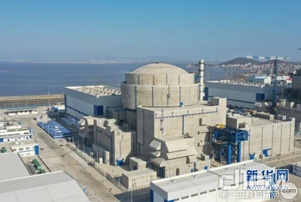 1月30日拍摄的“华龙一号”核电机组福建福清核电5号机组。新华社记者 林善传摄