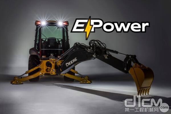 約翰迪爾E-Power電動挖掘裝載機
