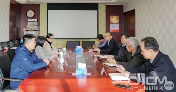 铁建重工副总司理刘丹一行到访中国工程机械工业协会