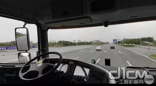 自适应巡航功能测试现场