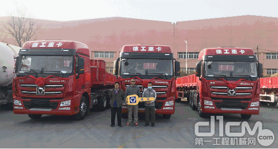 43台汉风G7-ULT 430马力超轻版牵引车分批交付山东潍坊客户