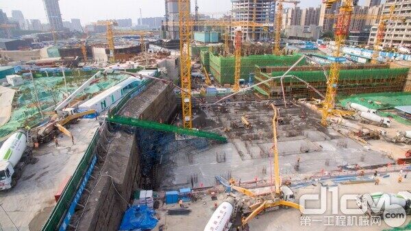 重大工程建设闪耀着徐工混凝土机械活跃的身影