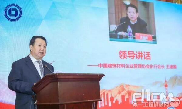 中国建筑材料企业管理协会执行会长王建国