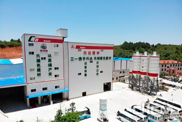 绿色中国创领“浆”来 三一全新一代成套砂浆配置装备部署上市