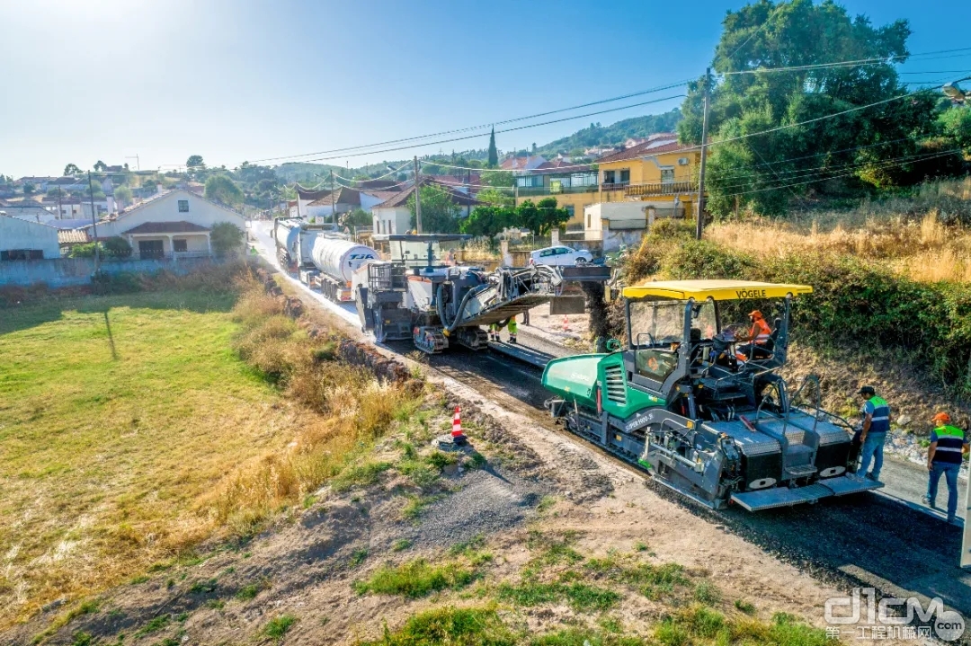 维特根冷再生车队在葡萄牙采用环保型解决方案进行路面修复