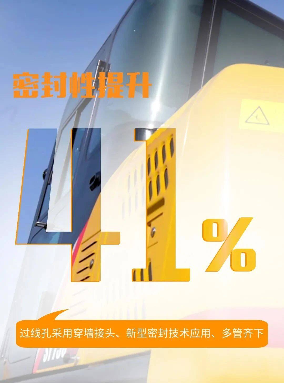 密封性提升41% 