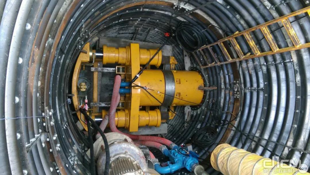 徐工MARS500顶管机在台北市政地下管网改造工程施工
