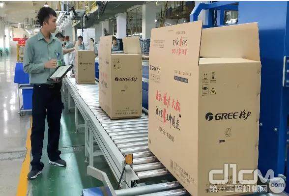 中国联通5G赋能格力电器产线无纸化首检。