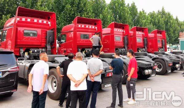 新创富利器 徐工漢風牵引车国六产物上市宣告会在山东淄博举行