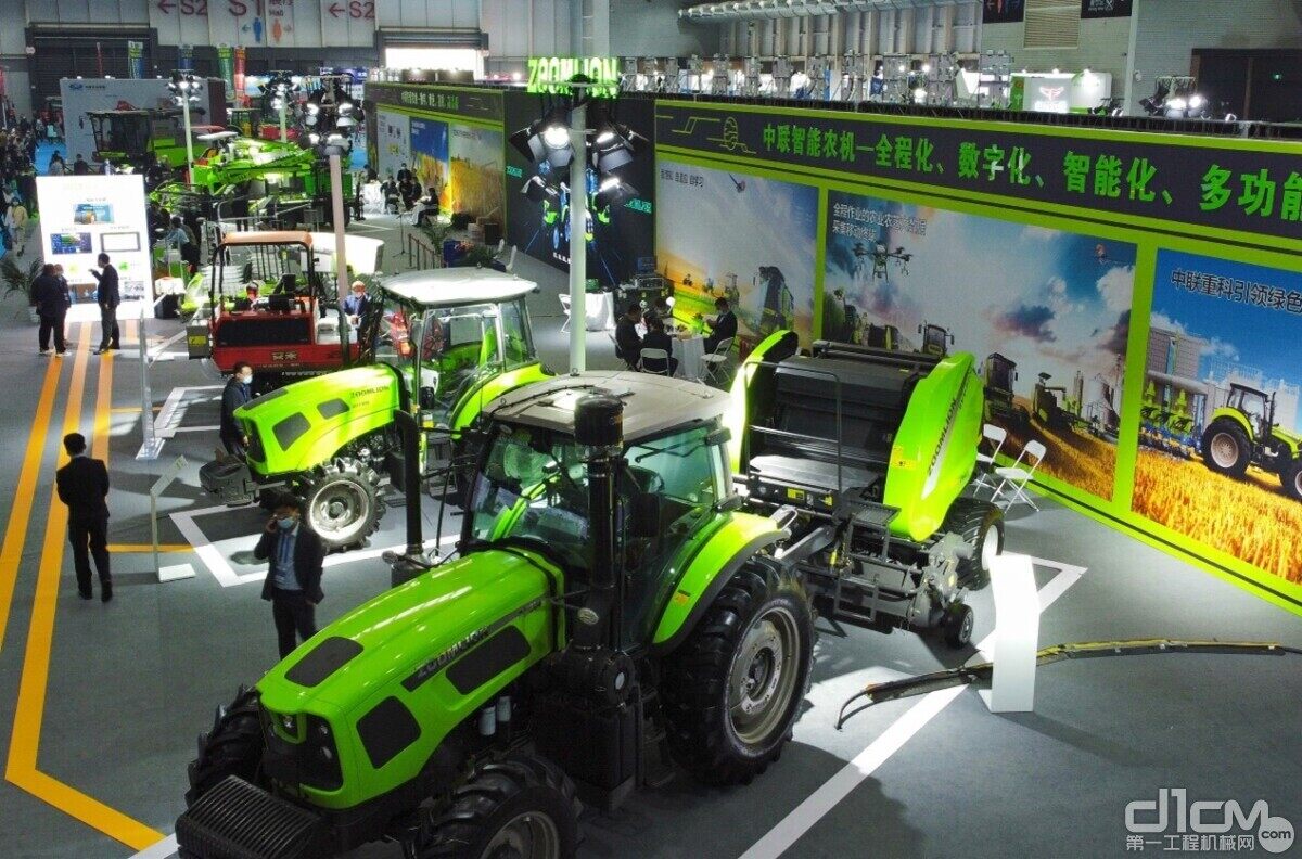 △中联重科产品参展2021中国国际农业机械展览会