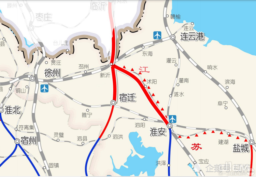 連鎮高速鐵路連鎮高鐵已於去年全線建成通車.