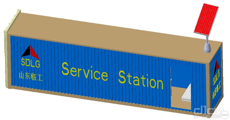 2020年山东临工创造性地推出SDLG Mobile Service Station模式