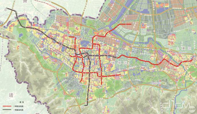 绍兴市城市轨道交通第二期建设规划