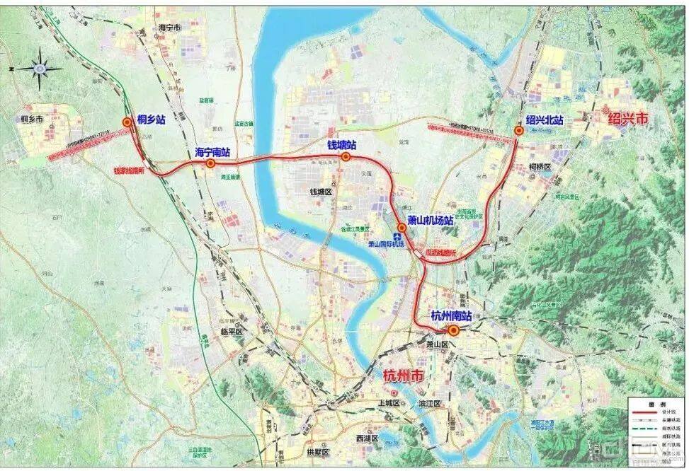 杭州萧山机场铁路枢纽及接线工程