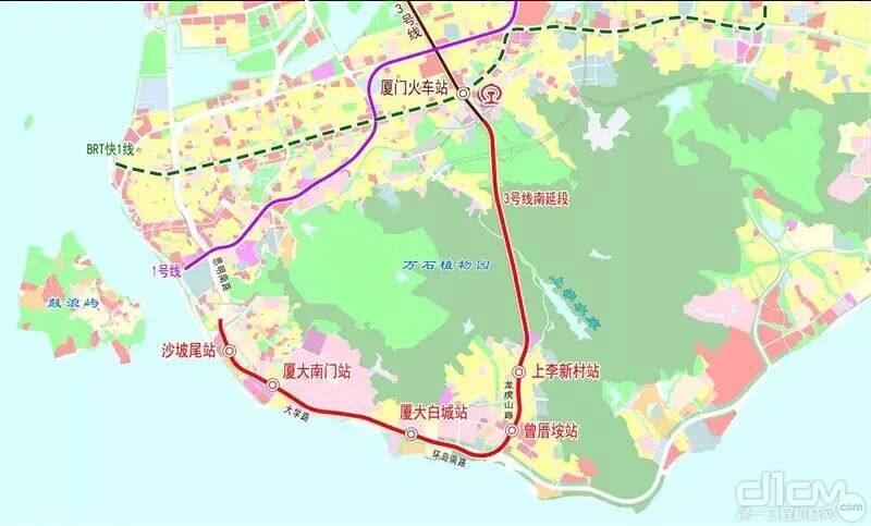 厦门市轨道交通3号线南延段