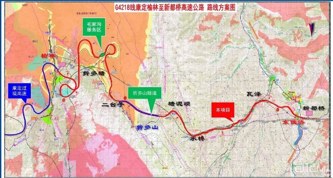 G4218线康定榆林至新都桥高速公路项目