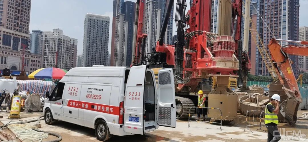 专项巡检小组主要负责广东省旋挖钻机的焊接维修工作