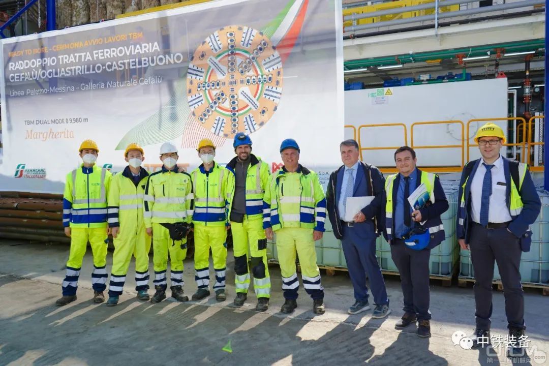 意大利Cefalù铁路隧道项目正式进入了盾构施工阶段