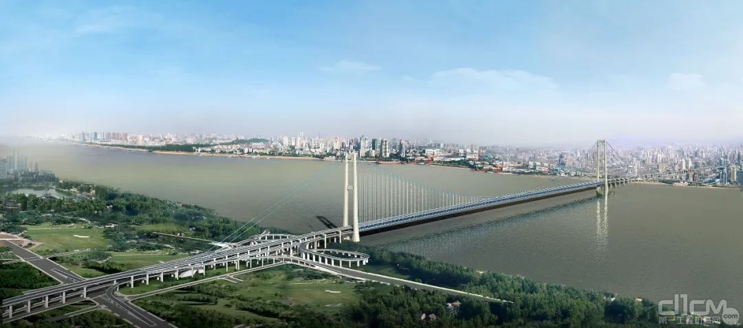欧维姆公司参建的武汉杨泗港长江大桥