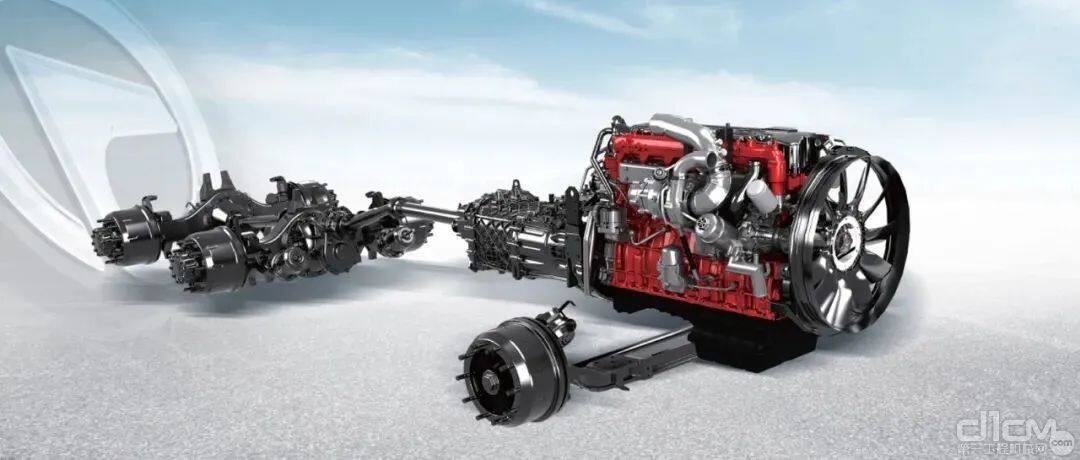 华菱H9采用自主研发的“汉马发动机+汉马变速箱+汉马车桥”全套钻石动力链