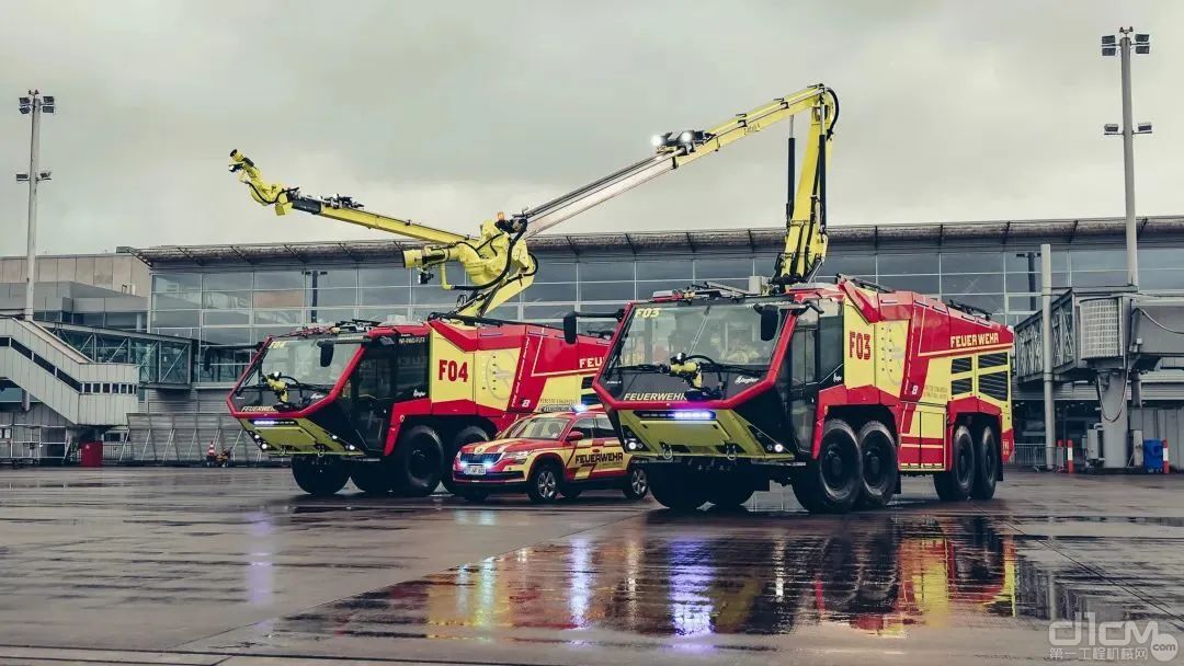 中集齐格勒研发的全新一代Z8机场消防车首发交付德国明斯特奥斯纳布吕克机场