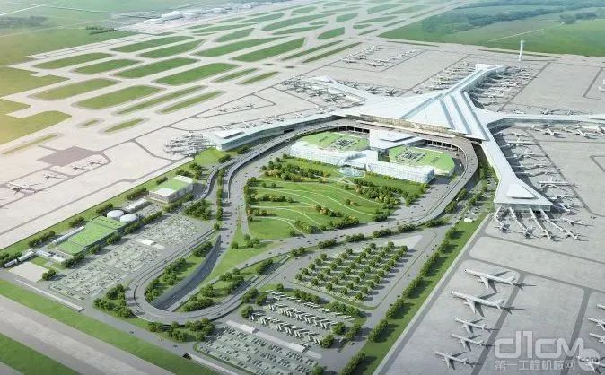 长沙机场T3航站楼效果图